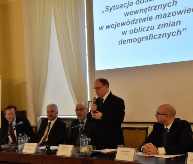 Konferencja na temat stanu interny w województwie mazowieckim