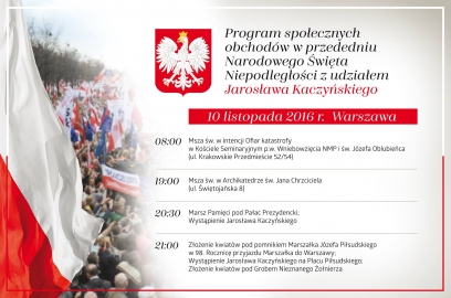 Społeczne obchody Święta Niepodległości