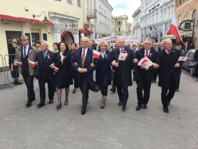 Wizyta delegacji Senatu Rzeczypospolitej Polskiej na Litwie
