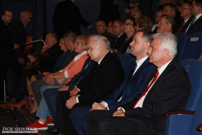 Wizyta Prezesa Jarosława Kaczyńskiego w Siedlcach