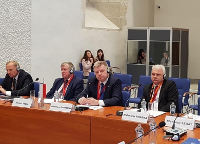 Spotkanie Komisji Obrony Narodowej Parlamentów Państw Grupy Wyszehradzkiej w Bratysławie