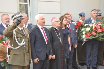 Odsłonięcie pamiątkowej tablicy w 100. Rocznicę Bitwy Warszawskiej