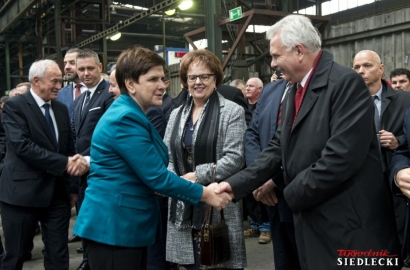 Wizyta premier Beaty Szydło w Siedlcach