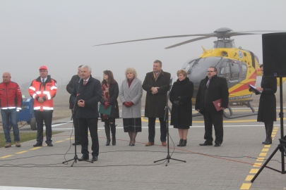 Otwarcie bazy Lotniczego Pogotowia Ratunkowego w Sokołowie Podlaskim