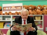 Mały Miś w świecie wielkiej literatury - spotkanie w Przedszkolu im. Kubusia Puchatka w Sokołowie Podlaskim 14.05.2019