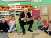 Mały Miś w świecie wielkiej literatury - spotkanie w Przedszkolu im. Kubusia Puchatka w Sokołowie Podlaskim 14.05.2019