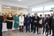 Otwarcie po remoncie punktu rejestracji pacjentów oraz wejścia do Szpitala Powiatowego w Sokołowie Podlaskim 