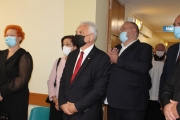 Uroczystość przekazania tomografu komputerowego dla sokołowskiego szpitala 