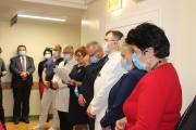 Uroczystość przekazania tomografu komputerowego dla sokołowskiego szpitala 