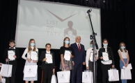 Gala finałowa etapu okręgowego konkursu \" List do taty\" 25 październik 2021 r.