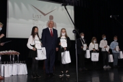 Gala finałowa etapu okręgowego konkursu \" List do taty\" 25 październik 2021 r.