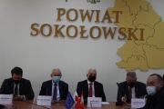 Konferencja prasowa i wręczenie symbolicznych czeków gminom w ramach naboru do Polskiego Ładu