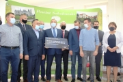 Konferencja prasowa i wręczenie symbolicznych czeków gminom w ramach naboru do Polskiego Ładu