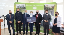 Konferencja prasowa i wręczenie symbolicznych czeków gminom w ramach naboru do Polskiego Ładu