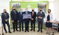 Konferencja prasowa i wręczenie symbolicznych czeków gminom w ramach naboru do Polskiego Ładu