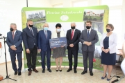 Konferencja prasowa i wręczenie symbolicznych czeków gminom w ramach naboru do Polskiego Ładu