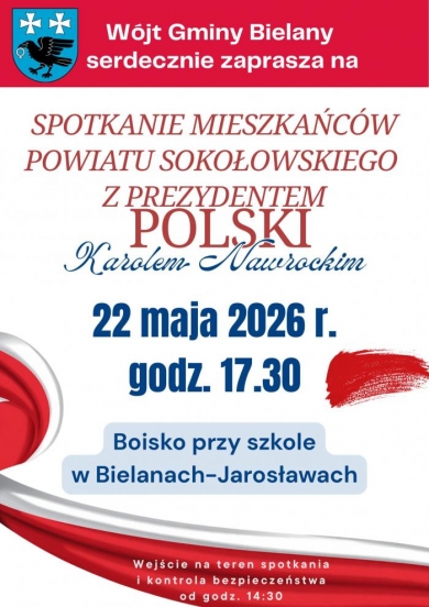 Zaproszenie na spotkanie z Prezydentem Rzeczypospolitej Polskiej Karolem Nawrockim 