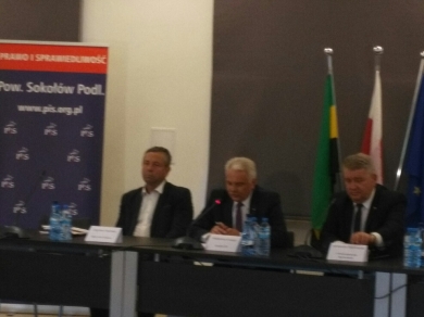 Inwestycje drogowe w powiecie sokołowskim