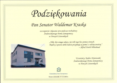 Podziękowanie 